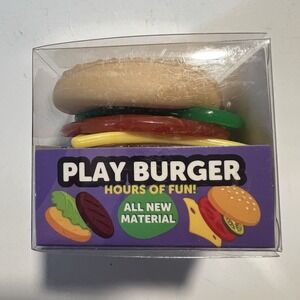 Play Burger Cheeseburger Stretches Twists‎ Seven Layer Burger 3" L